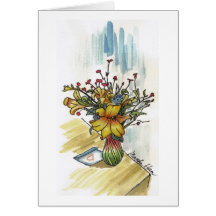 Flower Arrangement Cards