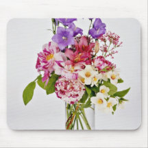 Flower arrangement  flowers mouse pad
