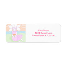 Flower Baby Labels