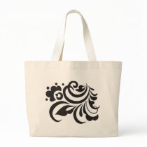 flower canvas bag