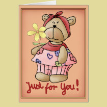 Flower Bear for You cards