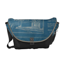 Flower & Bench Blueprint Bag Commuter Bags
