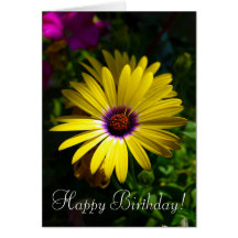 Flower Birthday Greeting Cards