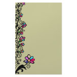 Flower Border stationery