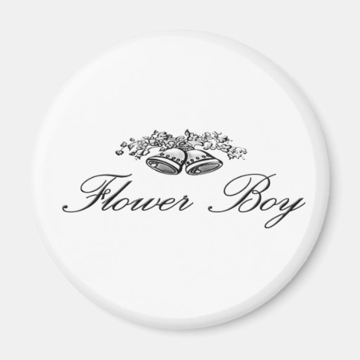 Flower Boy Magnet