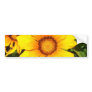 Flower Bumper Sticker