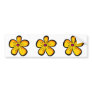 Flower Bumper Stickers