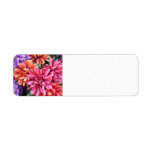Flower Bursts Labels