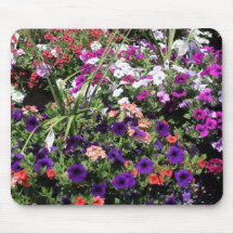 flower bushes mousepads