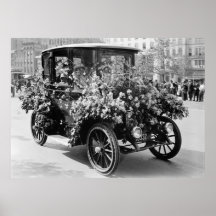 Flower Car: 1914 Print