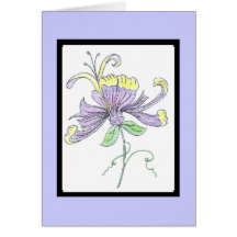 Flower Card