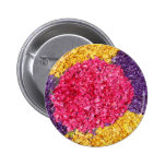 Flower carpet pins