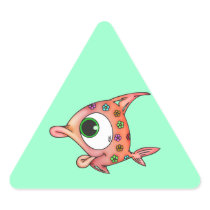 Flower Child Fish Sticker