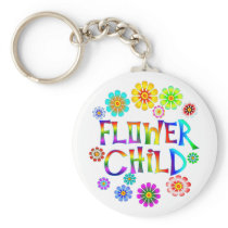 FLOWER CHILD KEYCHAINS