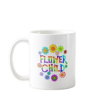 FLOWER CHILD COFFEE MUG
