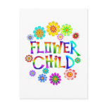 FLOWER CHILD POSTCARD