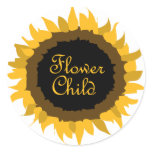 Flower Child Sunflower stickers