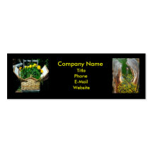 Flower Company Bookmark Business Card