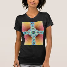 Flower Cross 2 - T-shirt