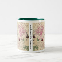 flower cup with text tasse