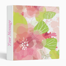 Flower Decor 16 Binder