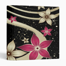 Flower Decor 19 Binder