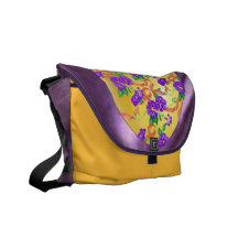 Flower Decorated Egg Commuter Bag