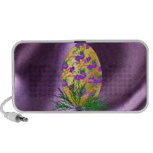 Flower Decorated Egg iPod Speakers