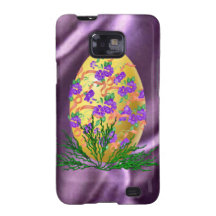 Flower Decorated Egg Samsung Galaxy S Case