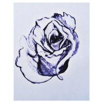 Flower drawing