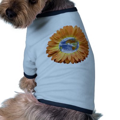 Flower Earth design! Dog Clothing by angeria