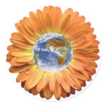 Flower Earth design! stickers