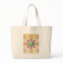 Flower Earth - Retro Earth Day Bags
