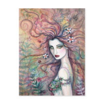 Flower Fairy Goddess Chloris Postcard