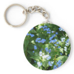 flower,forget-me-not keychains