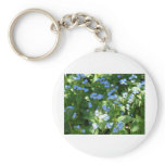 flower,forget-me-not keychains