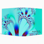 Flower · Fractal Art · Turquoise Binders