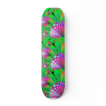 Flower Fractal Design Skateboard