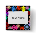Flower frame, Your Name button