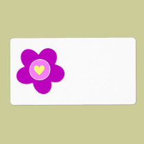 Flower Fun labels