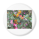 flower garbage magnets