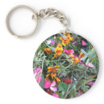 flower garbage keychains