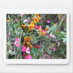flower garbage mousepads