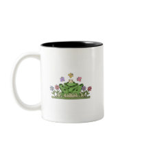 Flower Garden Frog T-shirts and Gifts Mugs