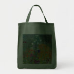Flower Garden, Gustav Klimt Canvas Bags