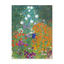Flower Garden, Gustav Klimt Postcards