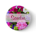 flower garden name buttons