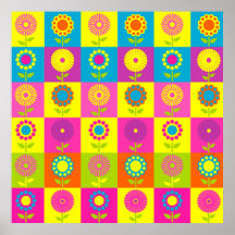 Flower garden Poster