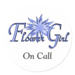 Flower Girl Blue