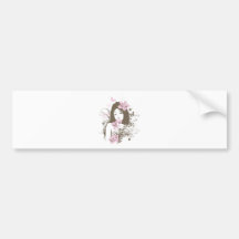 Flower Girl Bumper Sticker